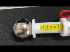 Probe uji 11 Probe uji finer tak bersatu dengan pendorong 50N sesuai dengan IEC61032