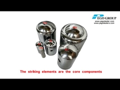 Elemen yang mencolok untuk uji palu IEC60068-2-75