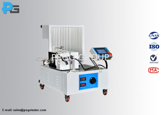 IEC60335-2-25 Klausul 18 Kontrol PLC Penguji Ketahanan Pintu Oven Microwave