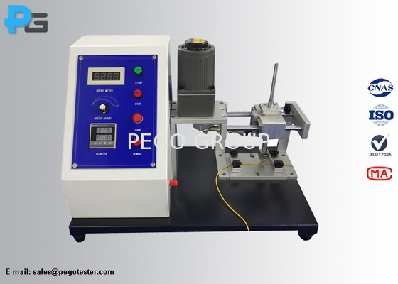 ISO 6722-1 Mesin-disetir scrape abrasion uji peralatan untuk pengujian kabel mobil
