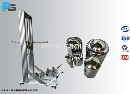 IK01 (0,14J) hingga IK11 (50J) Pendulum Hammer Mechanical Impact Test Apparatus IEC62262