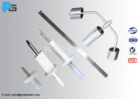 IEC60601-1 Test Probe Kits for Verification to Openings in Enclosures of ME Equipment (Set peralatan uji coba untuk verifikasi terhadap bukaan di dalam ruangan dari peralatan ME)