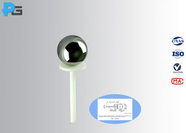 Probe Uji Jari Portabel 100 Milimeter Panjang Dengan Menangani 50 Mm Sphere
