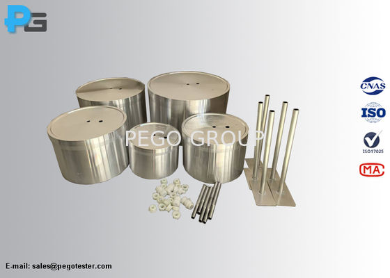 Kapal uji standar untuk pembakar gas sesuai dengan AS/NZS 5263.0 dalam Aluminium Kualitas Komersial dengan Pilihan Diameter 160mm sampai 315mm