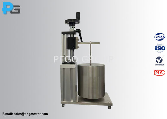 IEC60320-1 Non-solid Pin Tester dengan 4.8mm Rod dan 100N Force for Appliance Couplers