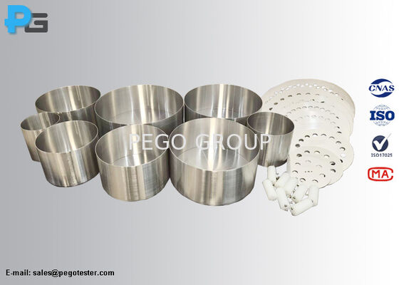 Peralatan Masak Standar Baja Tahan Karat yang Sesuai dengan EN 60350-2 untuk Pengukuran Energi dengan Desain Silinder