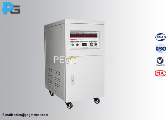 Single Phase Ac Dc Power Supply Frekuensi Tegangan Variabel 2KV / 5KV / 10KV Dipilih