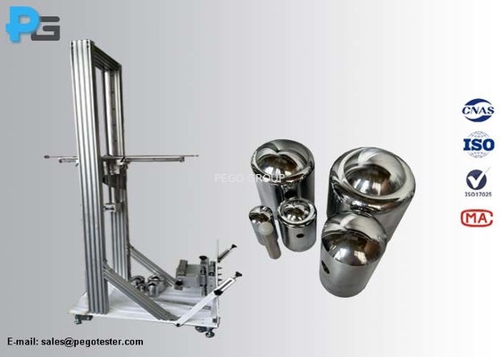 IK Alat Uji Dampak Mekanik IK01 - IK10 Pendulum Steel Hammer Alumimum Test Bench